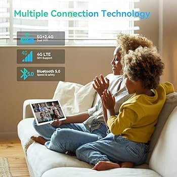 kAndroid14タブレット14インチデュアルSIM 12GB+128 Amazon.com : Android 14 Tablet, 4G Cellular Tablets with