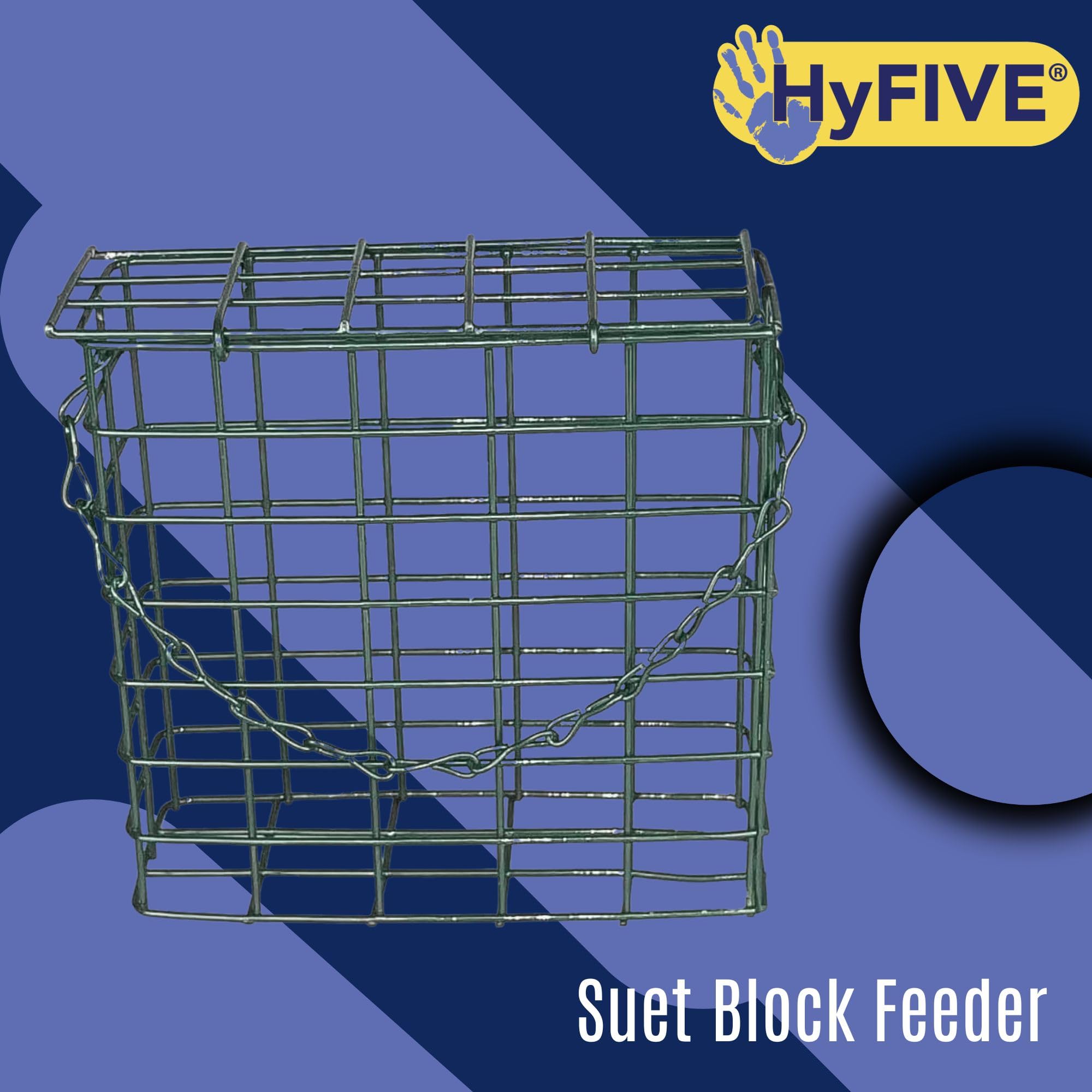 Hyfive Kit de Estación de Alimentación para Pájaros Silvestres Con Soporte Estabilizador, Comederos Colgantes, Baño de Agua, Grande, 240 cm, 4 Postes