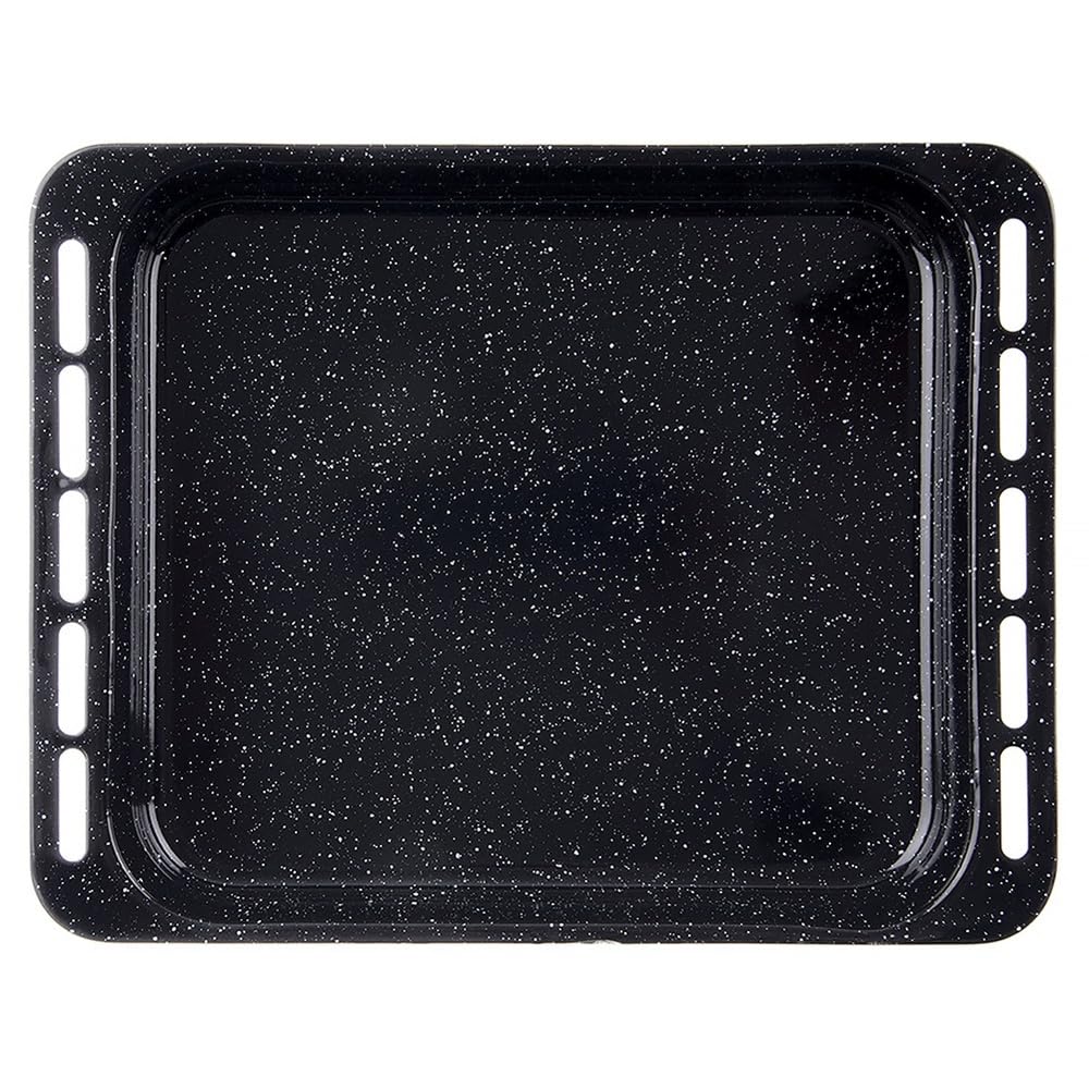 orion group Blacha do pieczenia 45,5 x 36 x 5 cm – wytrzymała blacha do pieczenia z powłoką emaliowaną – odporna na zarysowania i wysoką temperaturę – idealna do słodkich i pikantnych potraw – blacha