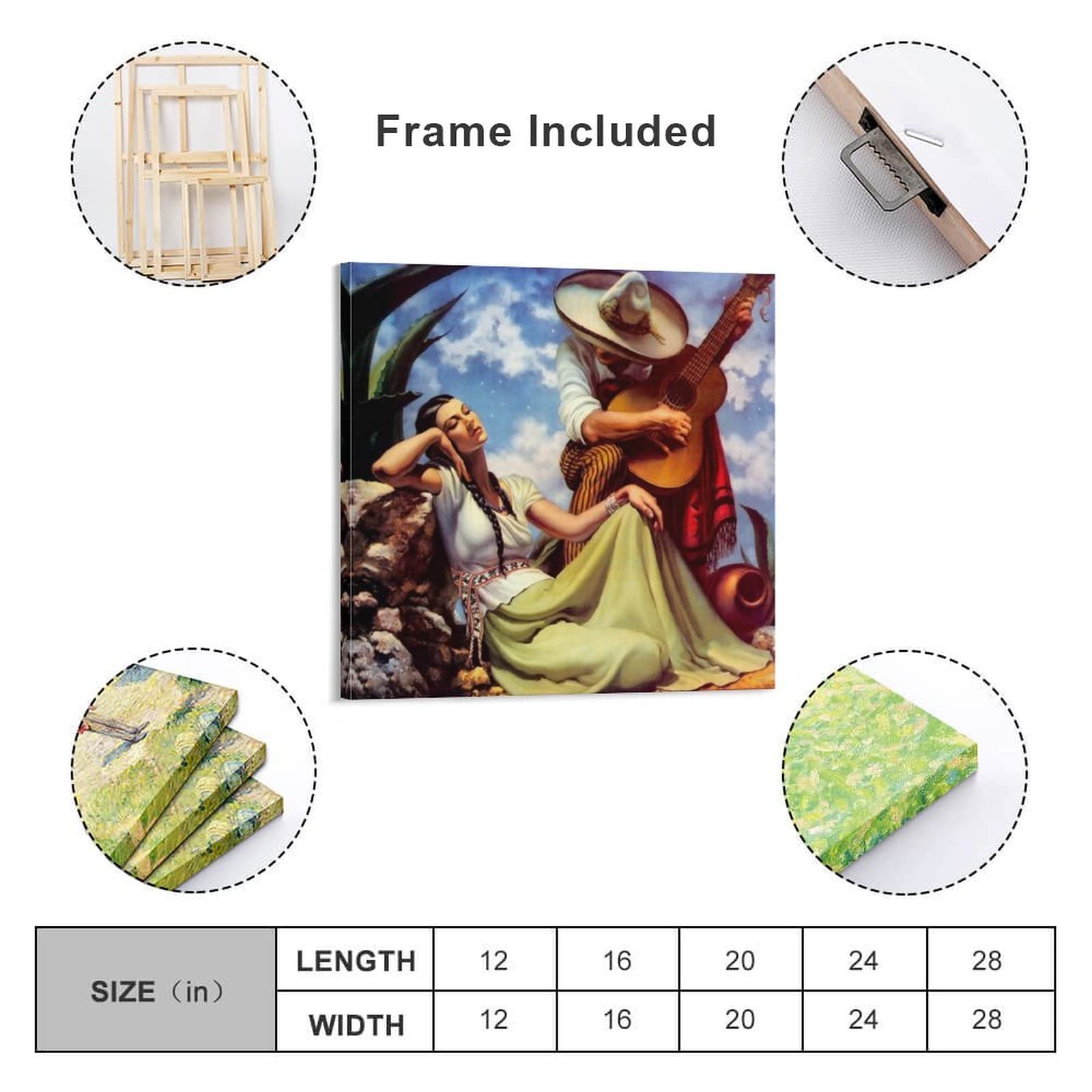 絵画 70s Mexican pair art 絵画 70s Mexican pair art 絵画 70s Mexican pair art Mexican Art