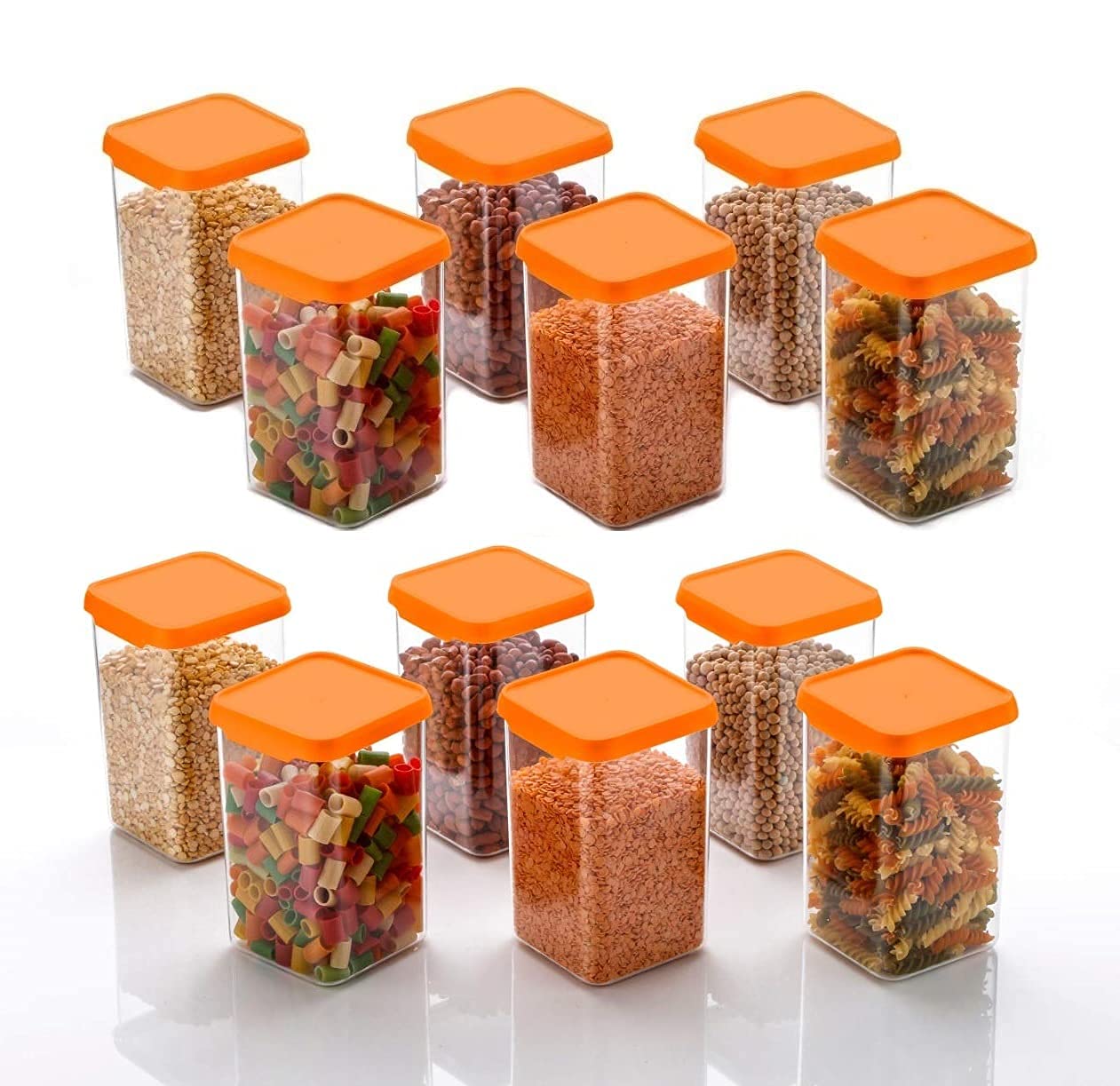 Buy Avvic Mart Dispenser Easy Flow Storage Jar 1100 ml, Idle for