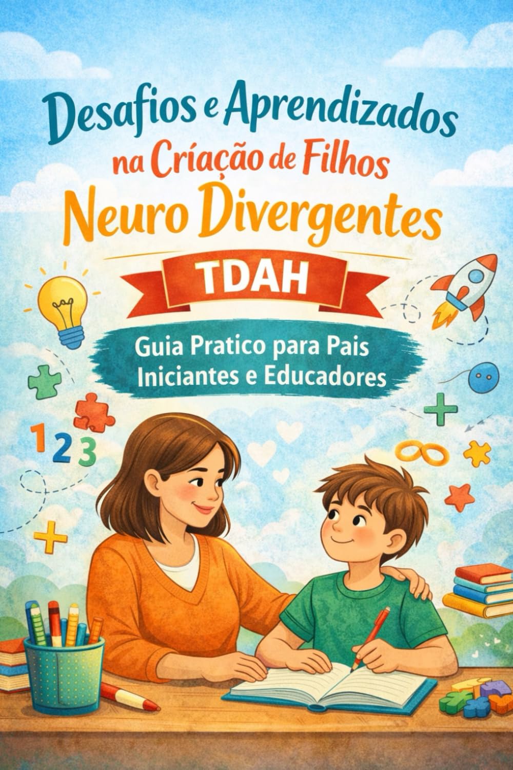 Desafios e Aprendizados na Criação de Filhos Neurodivergentes: Guia Completo para Pais Iniciantes e Educadores - TDAH