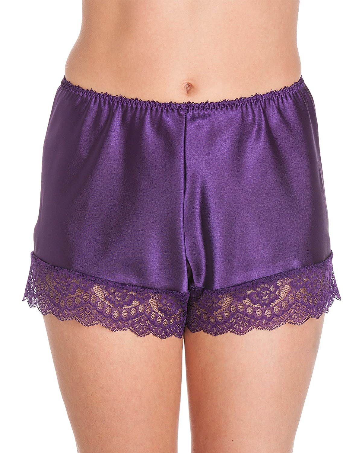 Slumber Hut Women's Purple French Satin Knickers 26-28 Uk