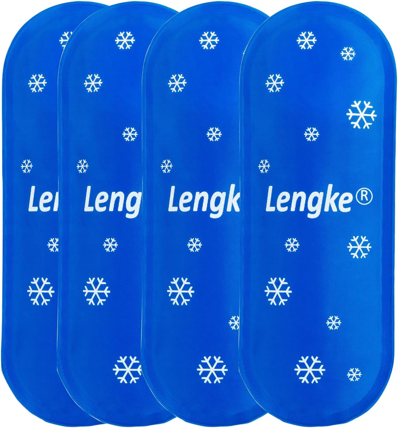 Leng Ke TSA Approved Ice Packs 4 pcs, Upgraded Reusable Ice Packs for Insulin Cooler Travel Case