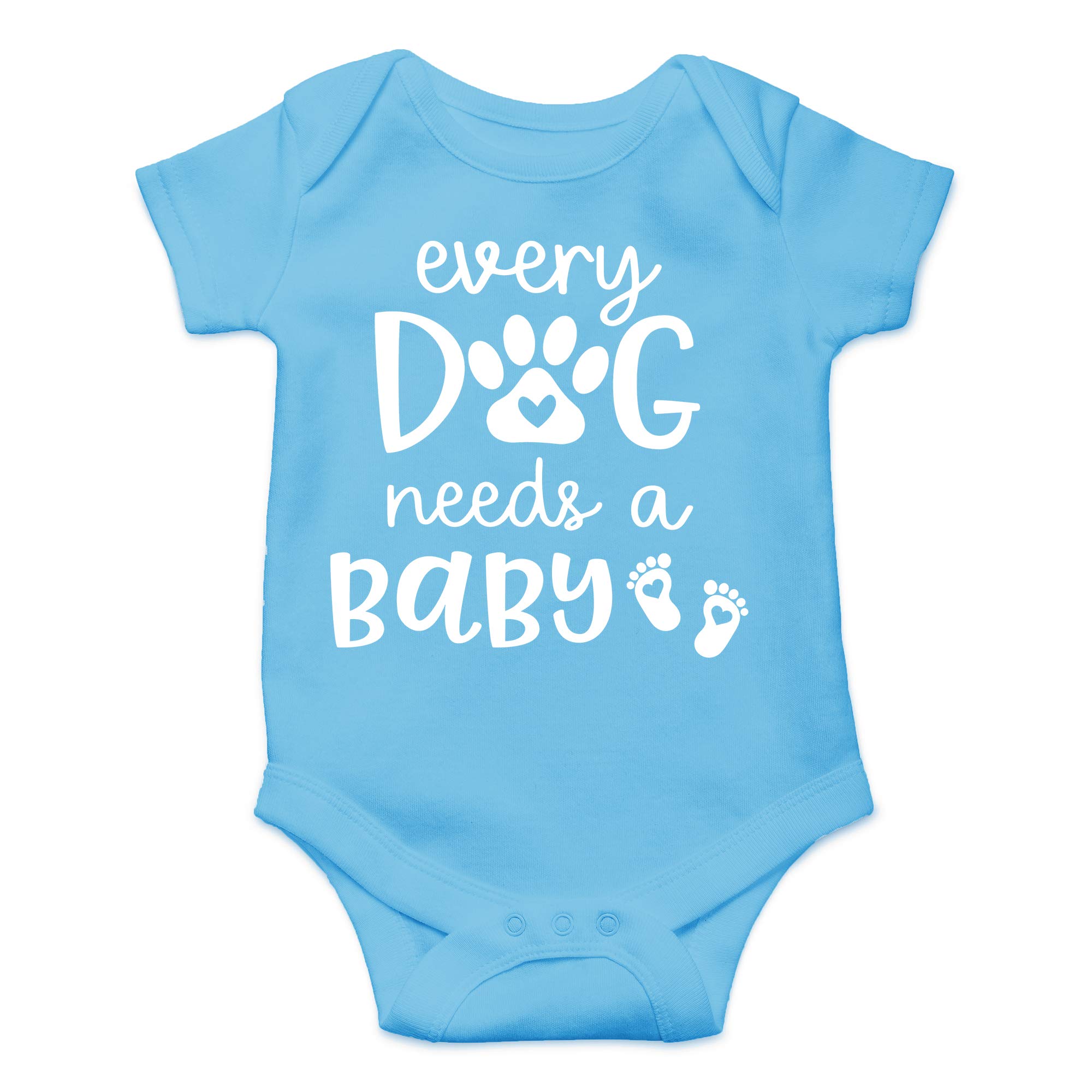 CBTwearEvery Dog Needs a Baby - Baby Clothes - Funny Newborn Bodysuit Outfits for Boys and Girls