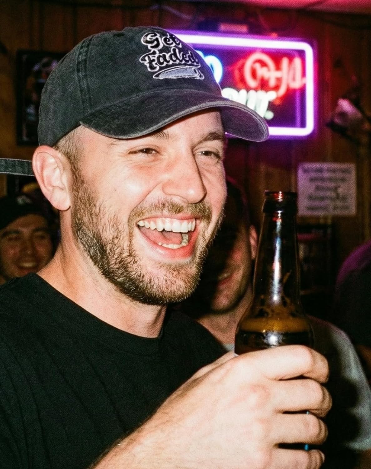 InnoBeta Barber Gifts, Cap for Men for Christmas, Birthday, Adjustable Embroidered Baseball Hat (Black) - Image 6