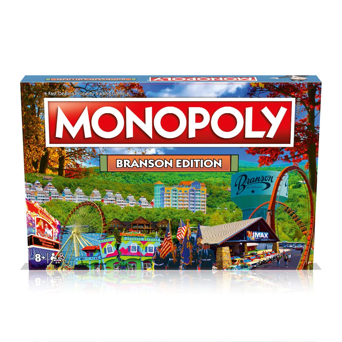 Amazon | モノポリーボードゲーム ブランソンエディション:2~6人用