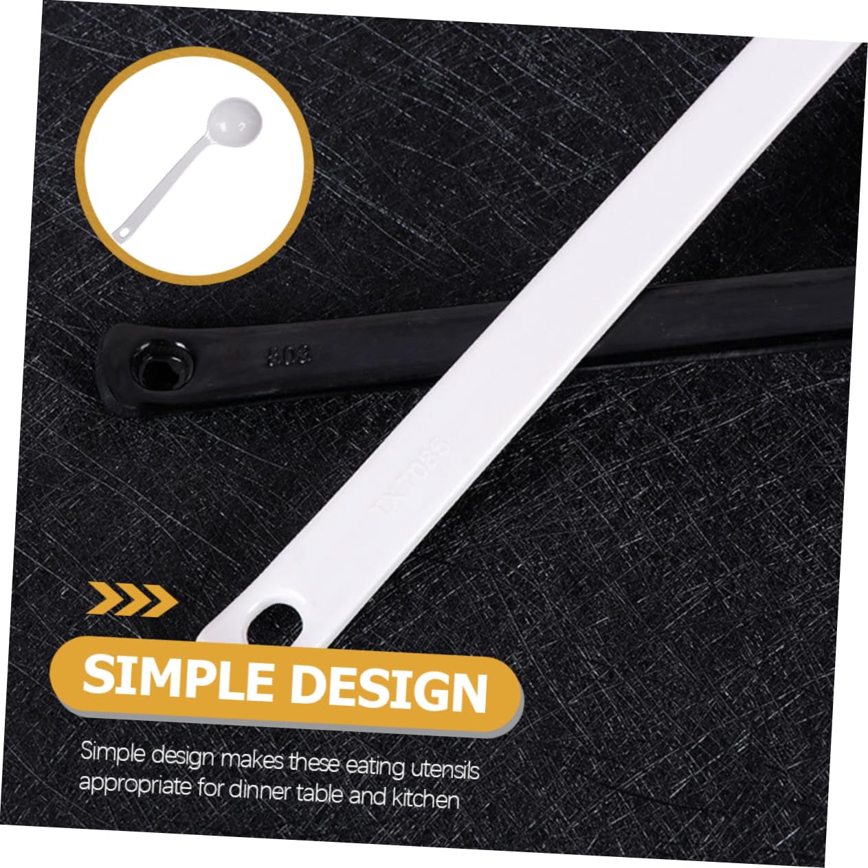 HOLIDYOYO 5pcs Hot Pot Seasoning Spoon Food Serving Strainer Ramen Soup Chinese Wonton Spoons Basting Spoon Chinese Soup Spoons Demitasse Espresso Spoon Noodle Spoon Melamine White