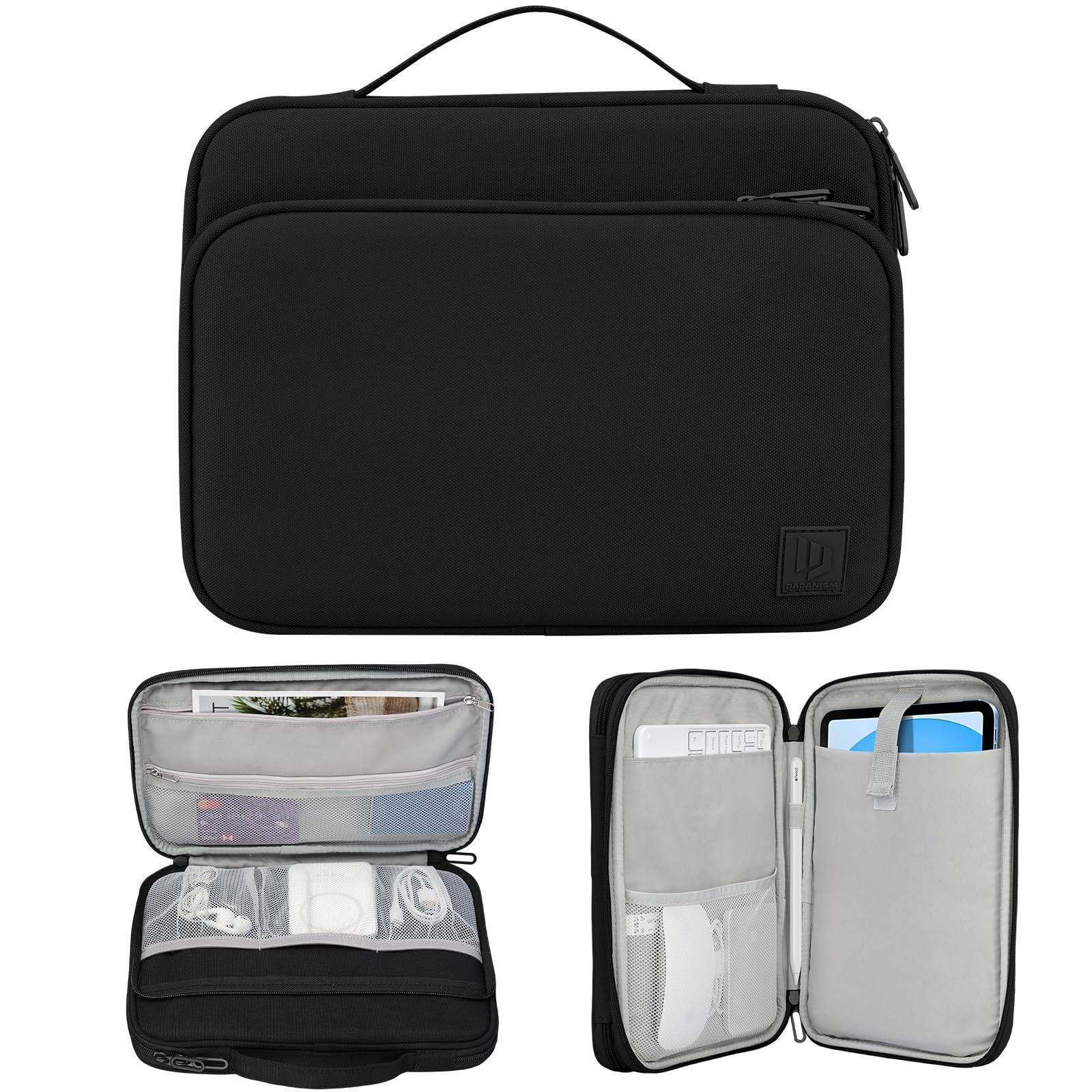 Dadanism 9-11 Inch Tablet Sleeve Carrying Case with Handle & Multi-Pocket