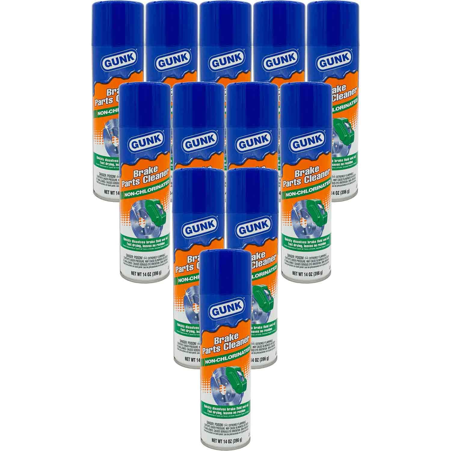 Gunk M705-12PK Non-Chlorinated Brake Cleaner - 14 oz, (Case of 12)