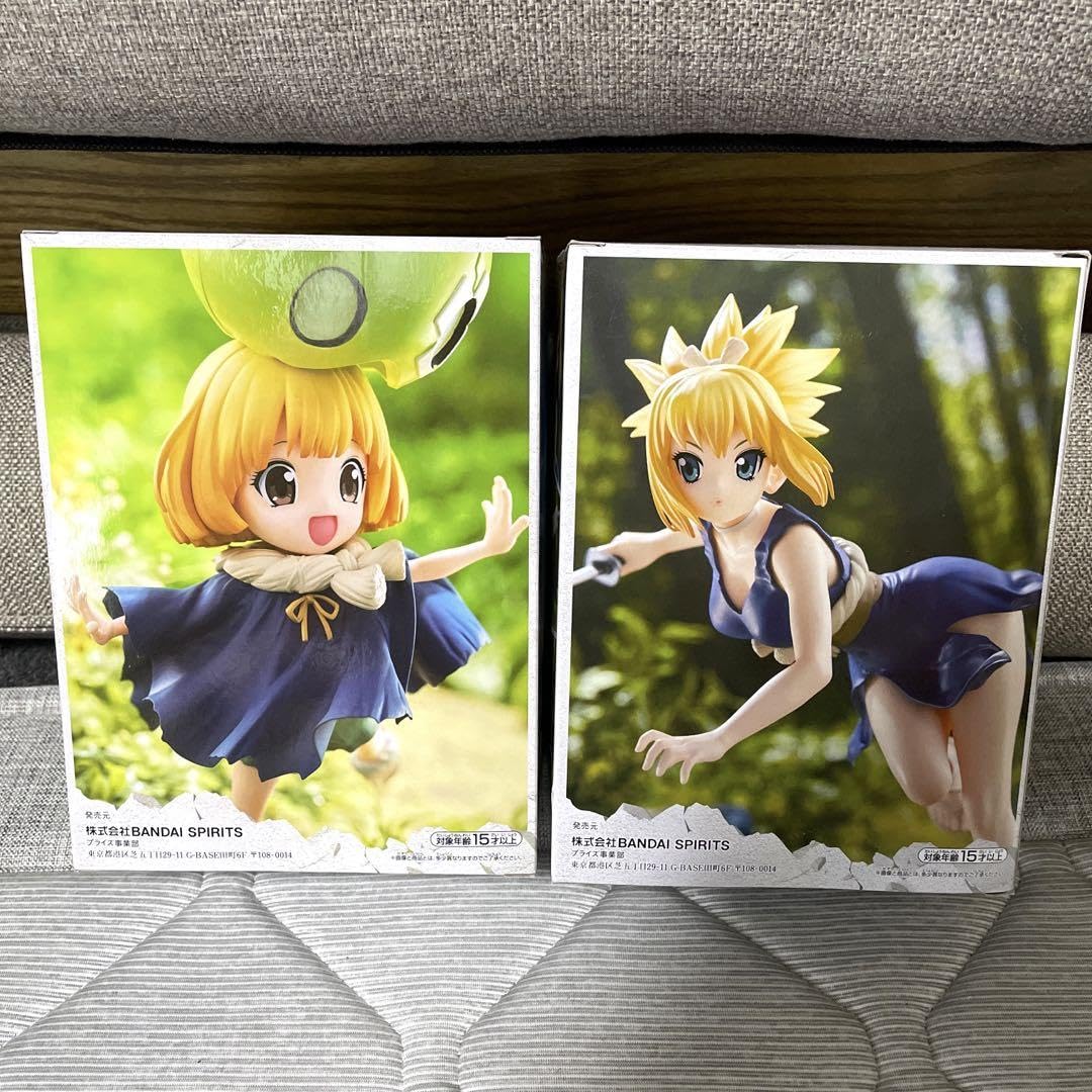 Amazon.co.jp: Dr.STONE コハク&スイカ フィギュアセット : おもちゃ