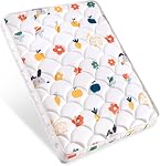 Premium Pack and Play Mattress Topper-38" x 26" x 1.5", Breathable, Soft, Safety-Reinforced Play Yard Mattress for Babies and Toddlers, Fits Pack N Play Playpens, White