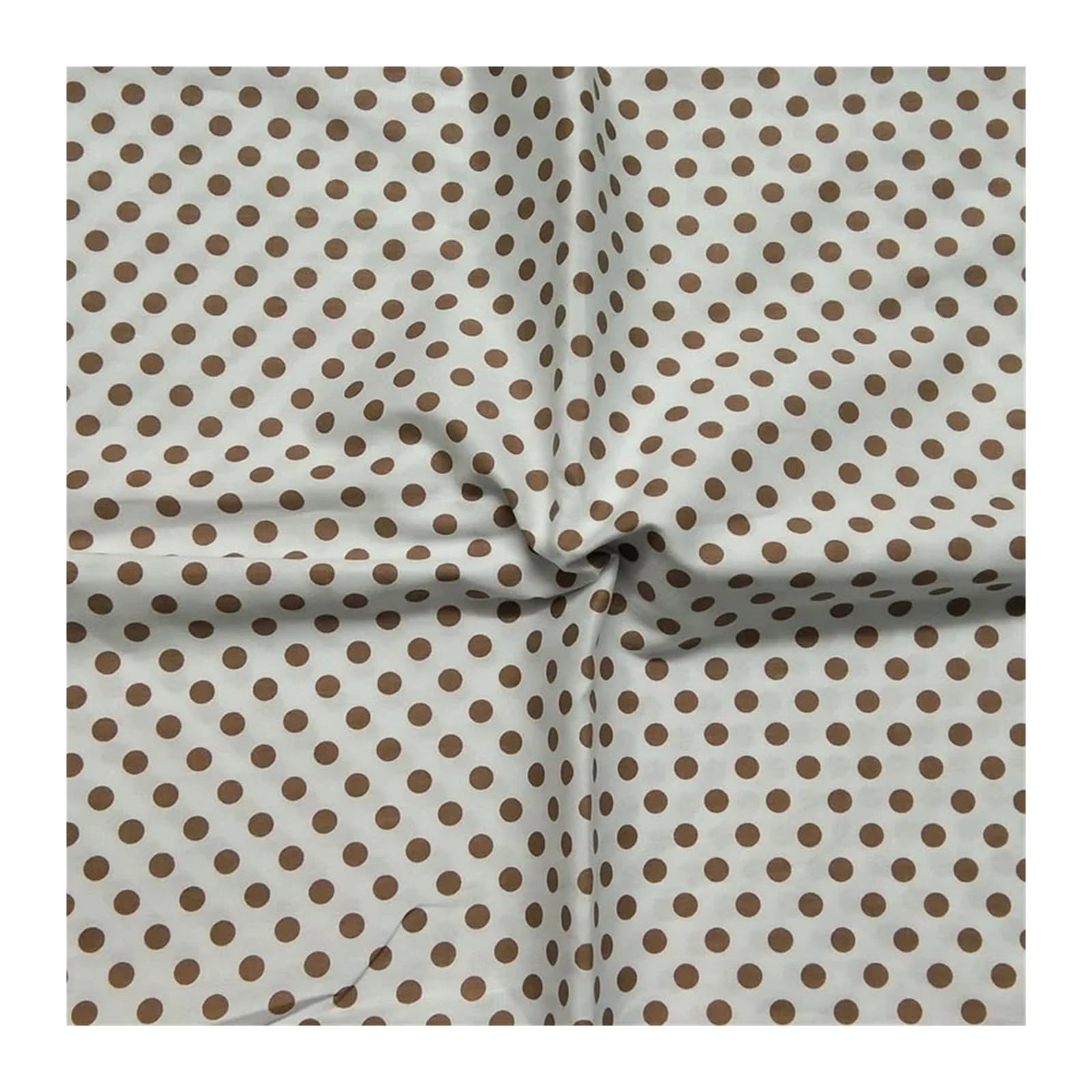 HKSDKABOP Cotton Polka Dot Fabric Dress Home Decor Multicolor 50cm(Color 22)