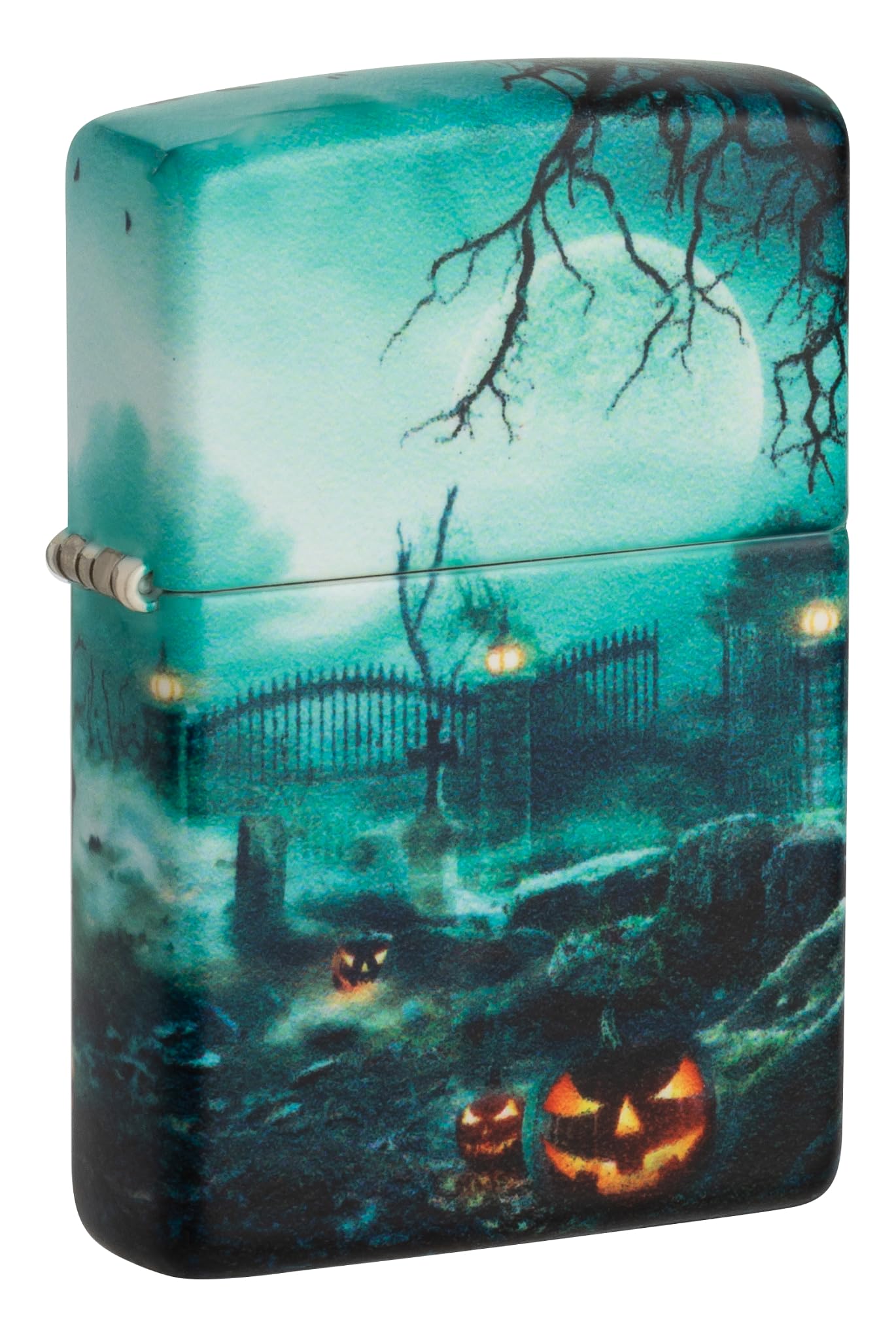 Zippo Windproof Lighter, Horror Goth Design – 540°, Colour Image – Refillable, Reusable, Windproof Design – Comes in Gift Box – Made in the USA