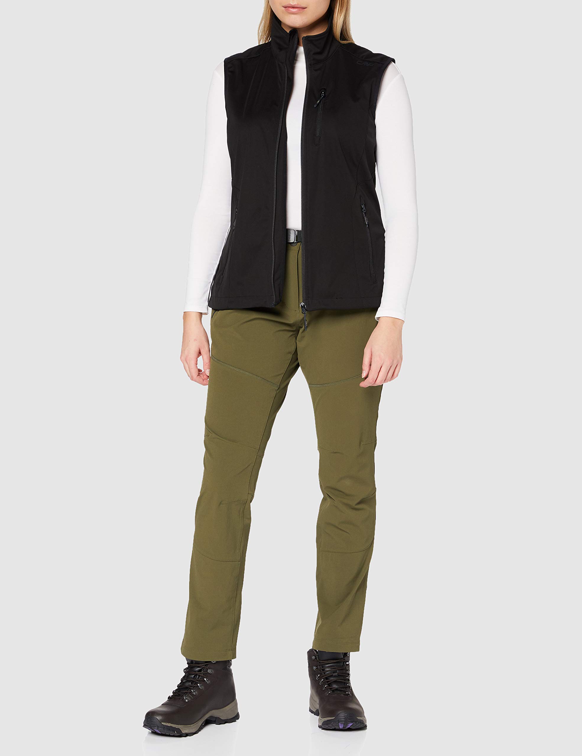 CMP Damen Light Softshell Weste Outdoorweste