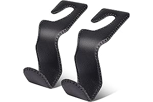 Fhavent Leather Purse Hooks for Car