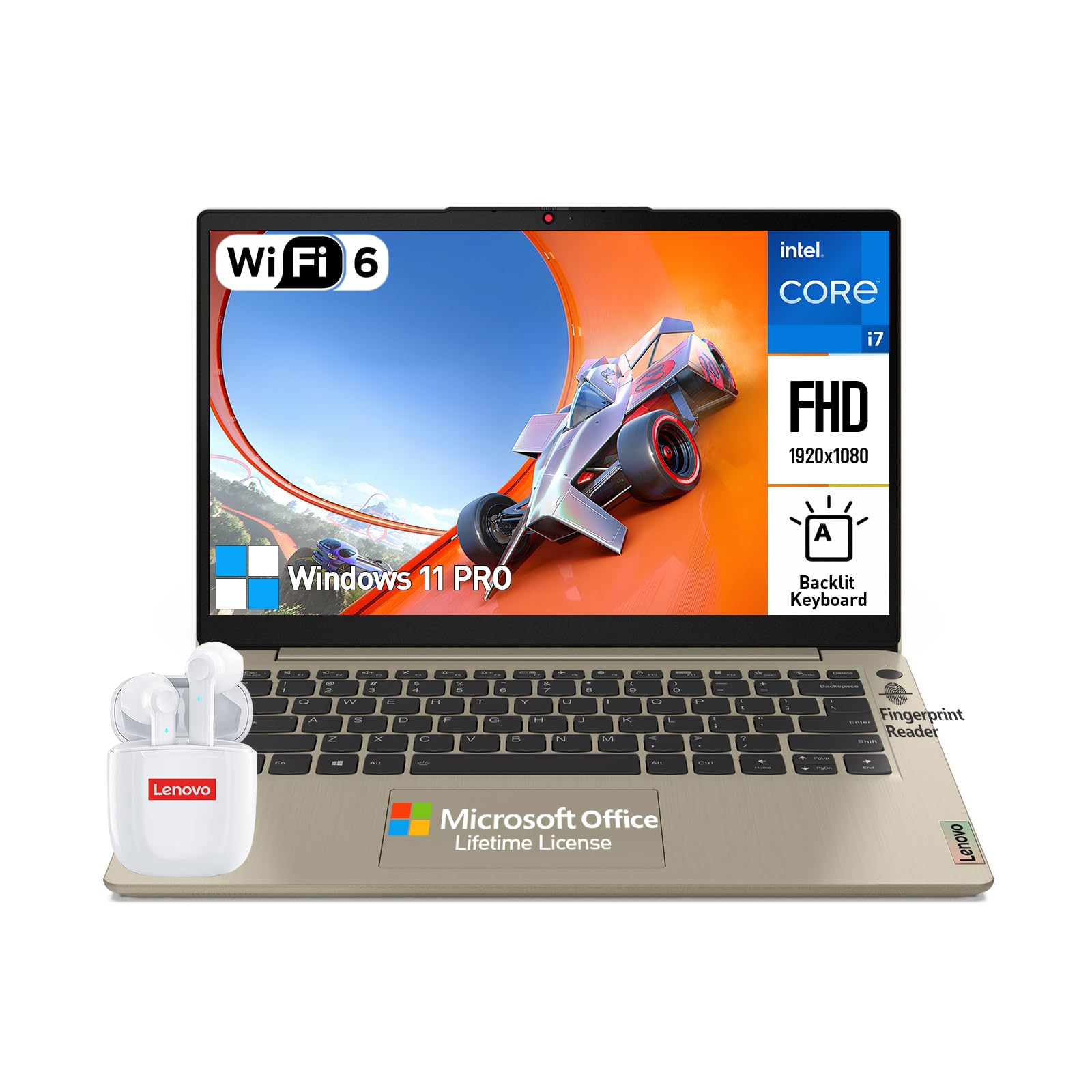 Amazon.com: Lenovo Ideapad 3 14 Inch FHD Business Laptop, AMD 