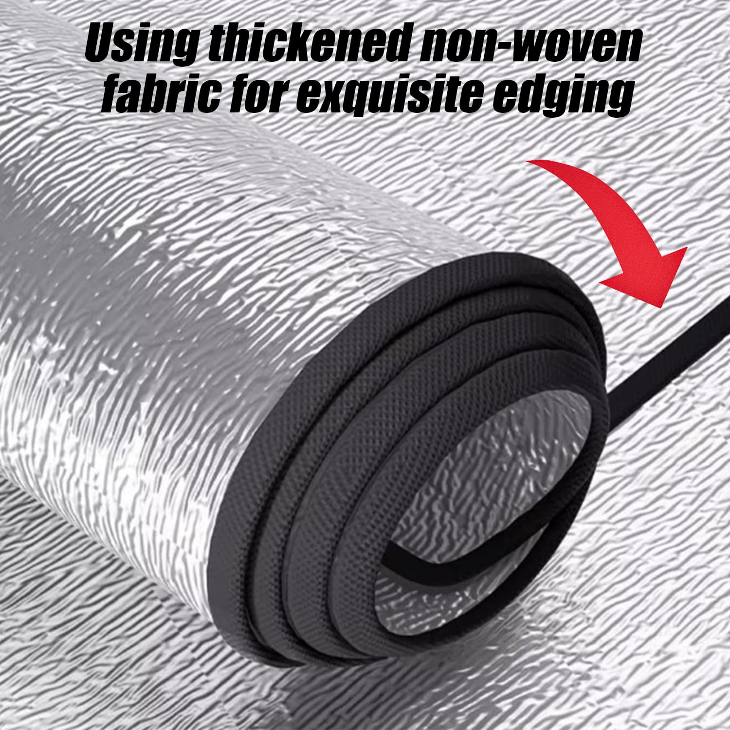 Tapis Isolant Camping Tapis de Camping Tapis de Sol de Camping en Mousse, Tapis Isolant Thermique Aluminium Étanche Pliable pour Camping Randonnée Voyage Pique-Nique Extérieur