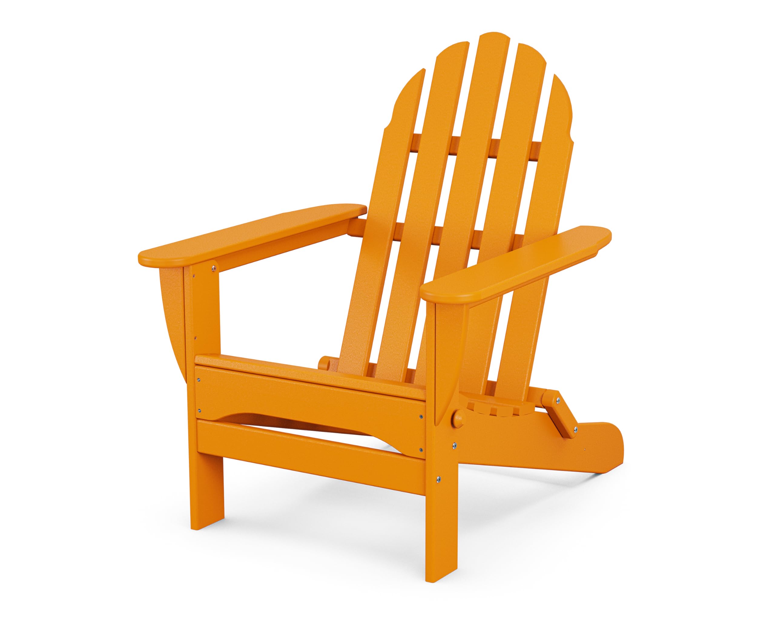 POLYWOOD AD5030TA Classic Folding Adirondack, Tangerine