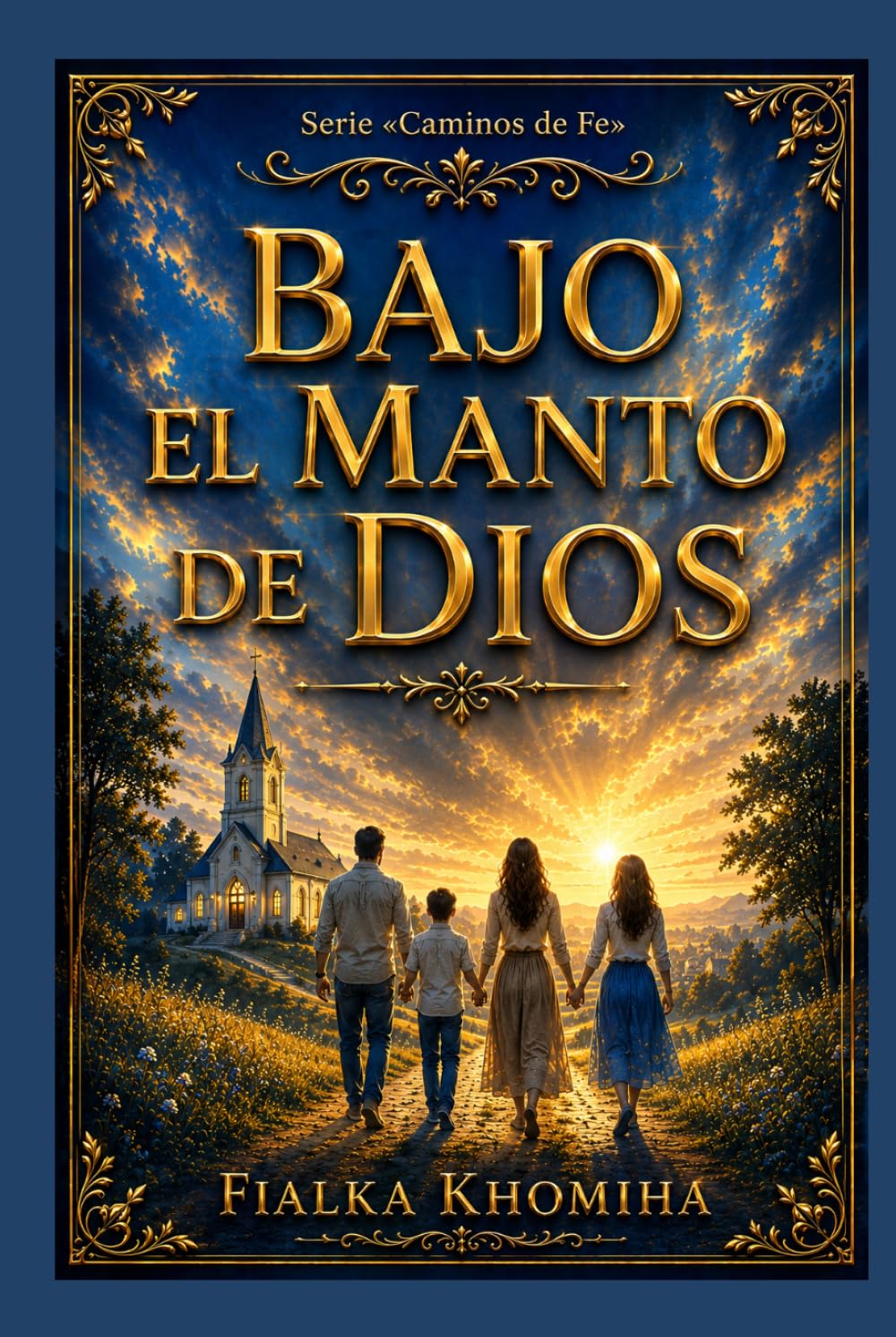 Bajo el manto de Dios: Novela cristiana contemporánea sobre la fe, la familia y los nuevos comienzos (Caminos de Fe)