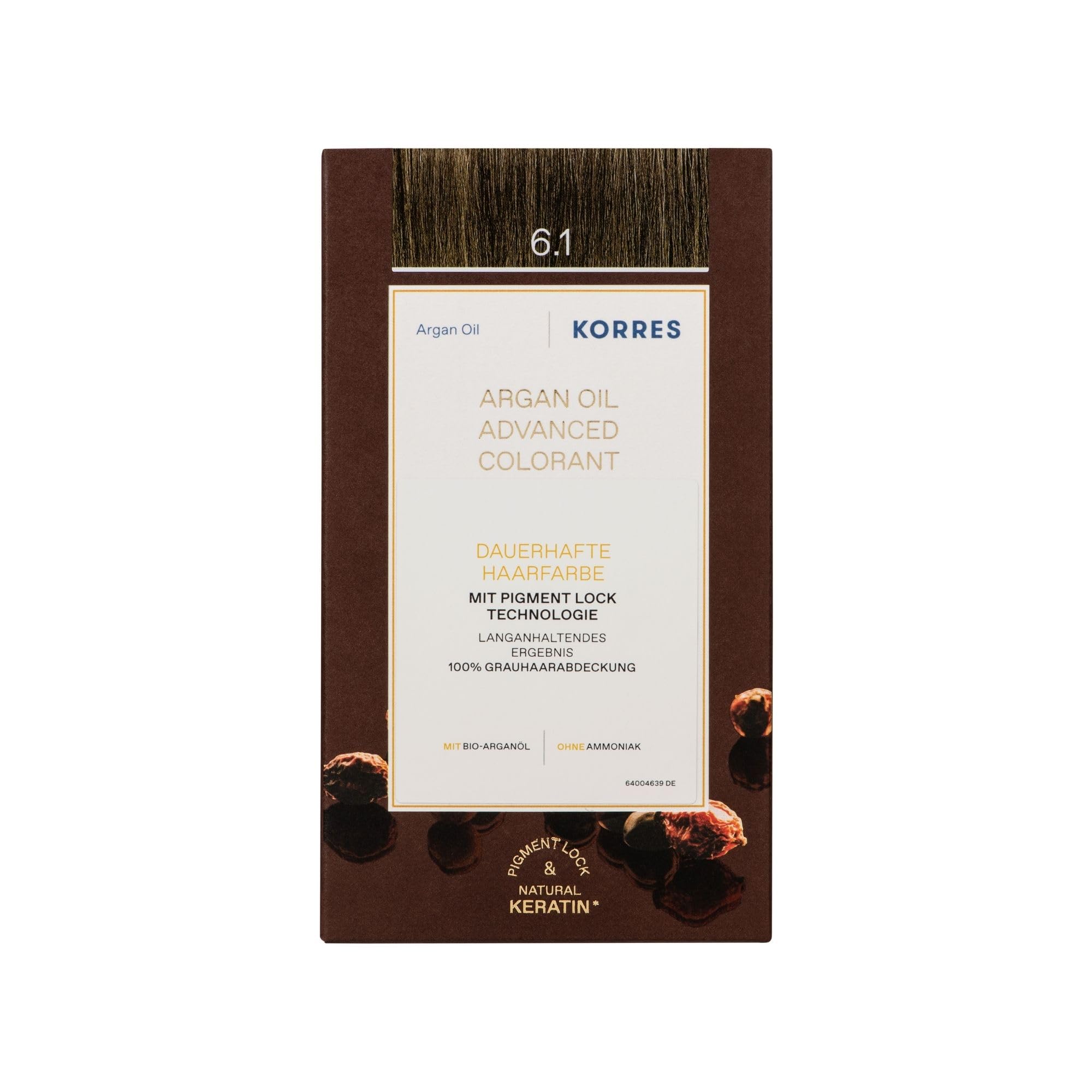 Argan Oil ADVANCED COLORANT 6.1 ASH DARK BLONDE - 50ml + 75ml + 20ml