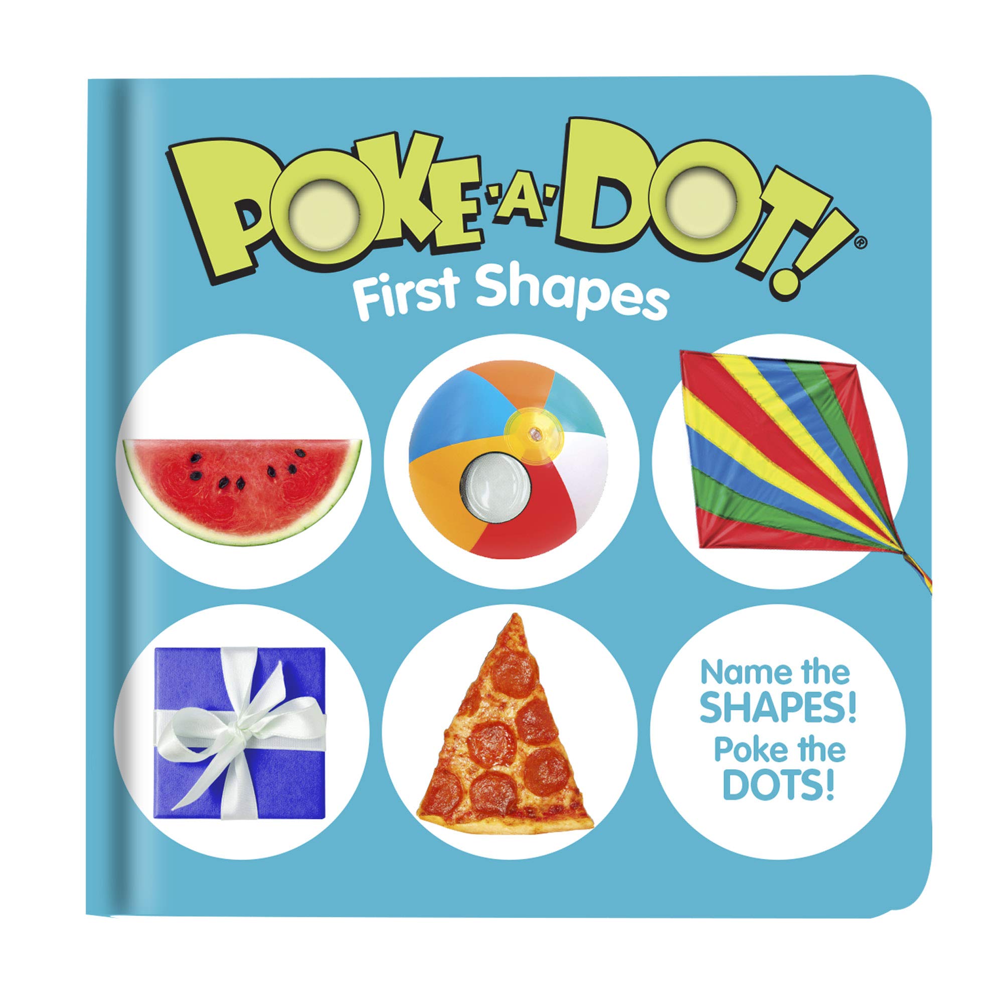 Melissa & Doug 41357 Poke-a-Dot First Shapes, zeszyty aktywności, 3+, prezent dla chłopca lub dziewczynki