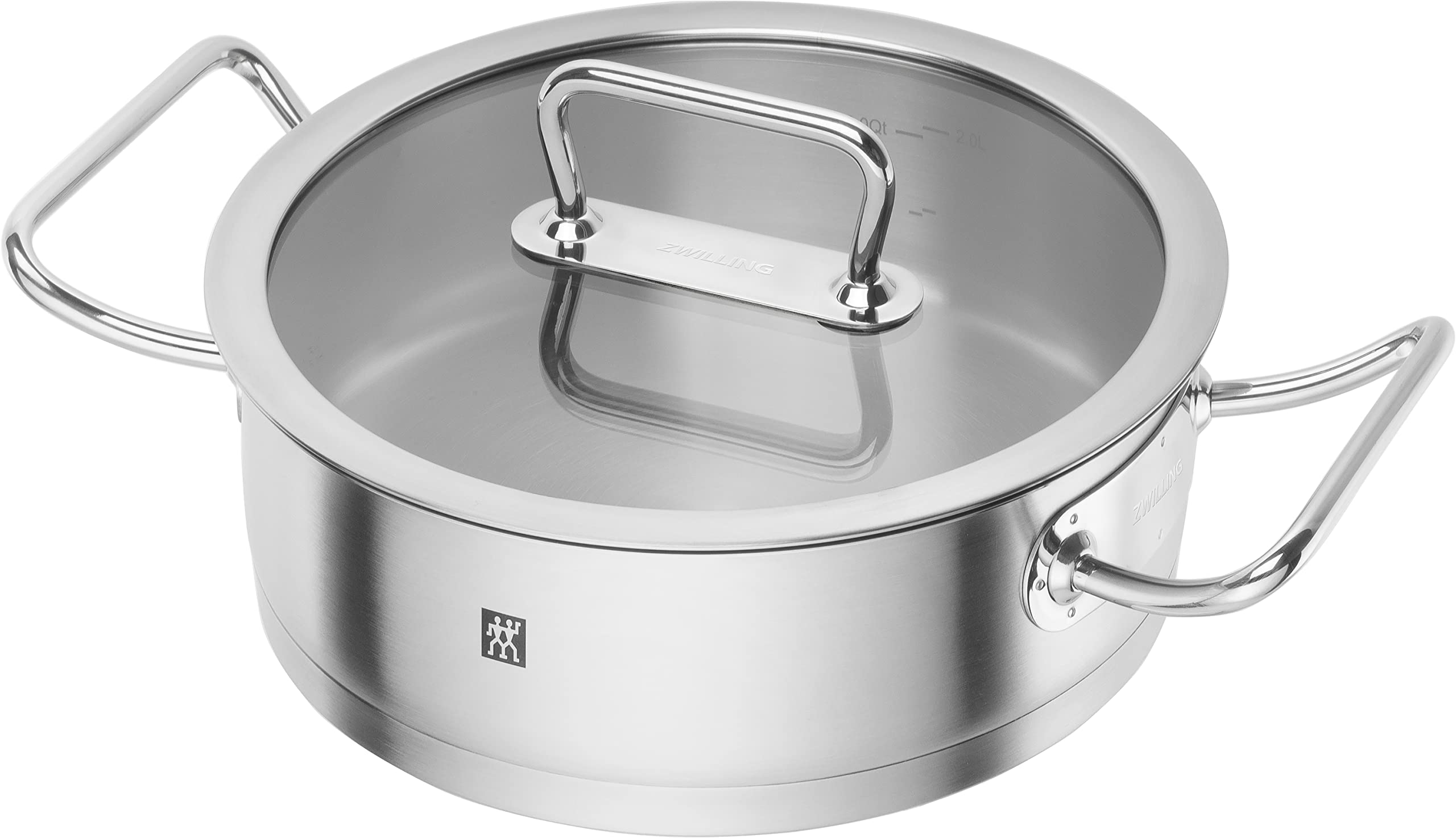 Zwilling Pro Servierpfanne, sauteuse en acier inoxydable 24 cm, 3 litres