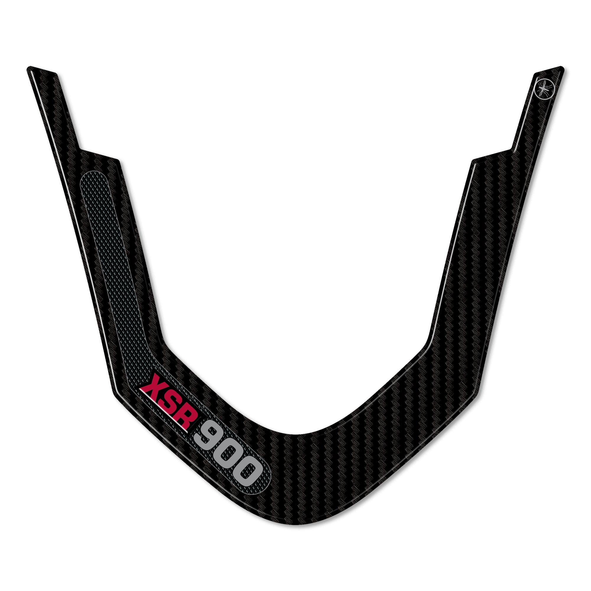 labelbike - Sticker 3D Resin Motorcycle Mudguard Fender Protection Compatible with Yamaha XSR900 2022-2023