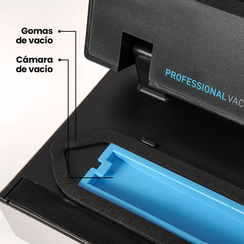 ELMA Máquina Envasadora al Vacío Profesional Digit 30 Neo II | Máquina Envasar al Vacío Automática, Uso Intensivo, Función Manos Libres, Doble Bomba de Vacío | 39 x 27,5 x 15 cm, 6.7 Kg, 475W