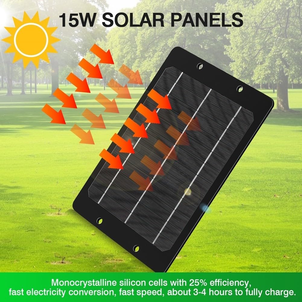 Kit de ventilador de panel solar, IP65 impermeable con energía solar, ventilador de escape dual de 12 V, ventiladores de ventilación al aire libre para gallineros, invernaderos, cobertizos, casas de
