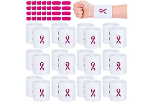Pink Ribbon Wristbands for Breast Cancer Awareness: Embodying Unity and Support