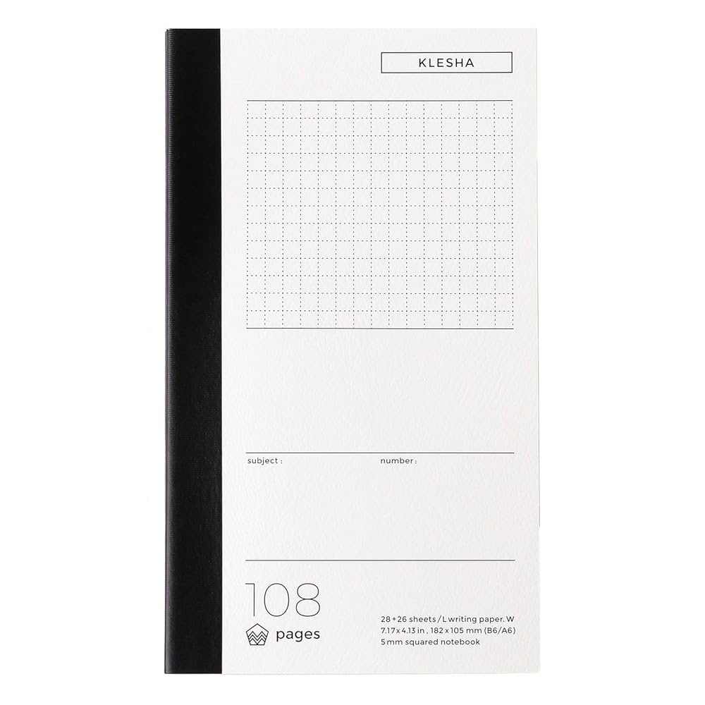 Amazon | ライフ ノート B6変形 方眼 KLESHA N810 | ノート