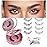 FADLASH Magnetic Eyelashes with Applicator Natural Look Magnetic Lashes Reusable 2 Pairs False Eyelashes Kit Easy to Wear and Remove (806+B7)