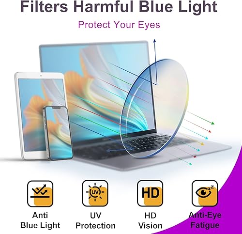 Miniatura 6 de VISOONE Lentes de bloqueo de luz azul de acetato cuadrados con antideslumbramiento de computadora para juegos de mujeres y hombres, GROUSE