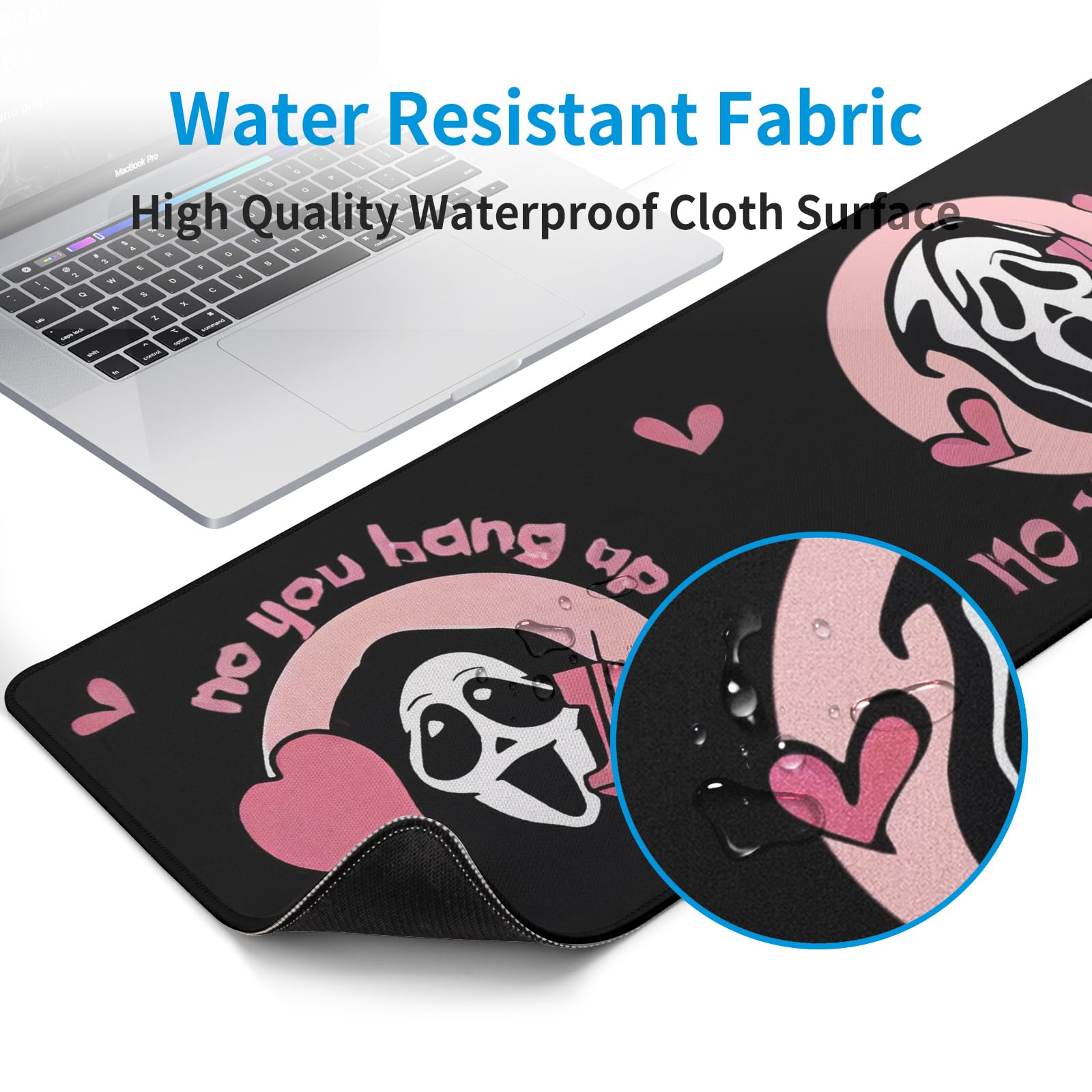 Kawaii Bear XL Gaming Mouse Pad & Desk Mat - 31.5x11.8 In, Aesthetic B - View #12