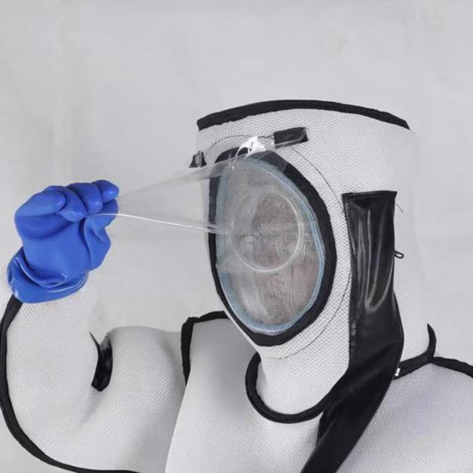 Rinforzi su Gomiti e Ginocchia Abbigliamento Protettivo Tuta con Rete Copertura Totale Tuta da Apicoltore per Apicoltori