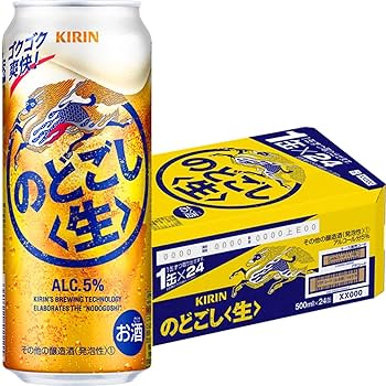 Amazon.co.jp: 【セット買い】キリン のどごし生 [ 500ml×24本