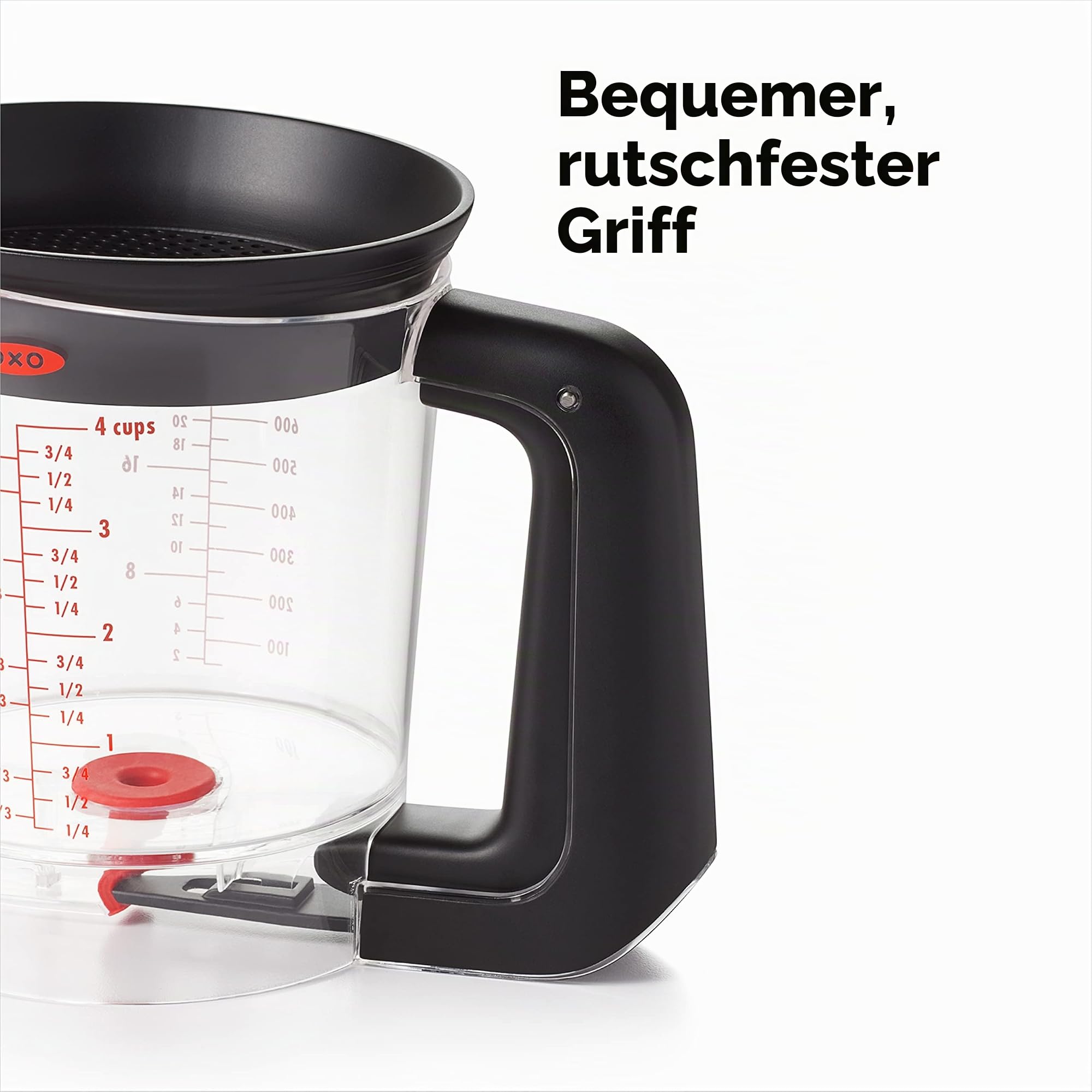 OXO Good Grips Fett-Trennkanne Für Bratensaft 1L