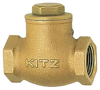 KITZ（キッツ） インチ チャッキバルブ 125型　11/4 【3個】 Amazon | キッツ スイングチャッキバルブ125型 3/4 R20A