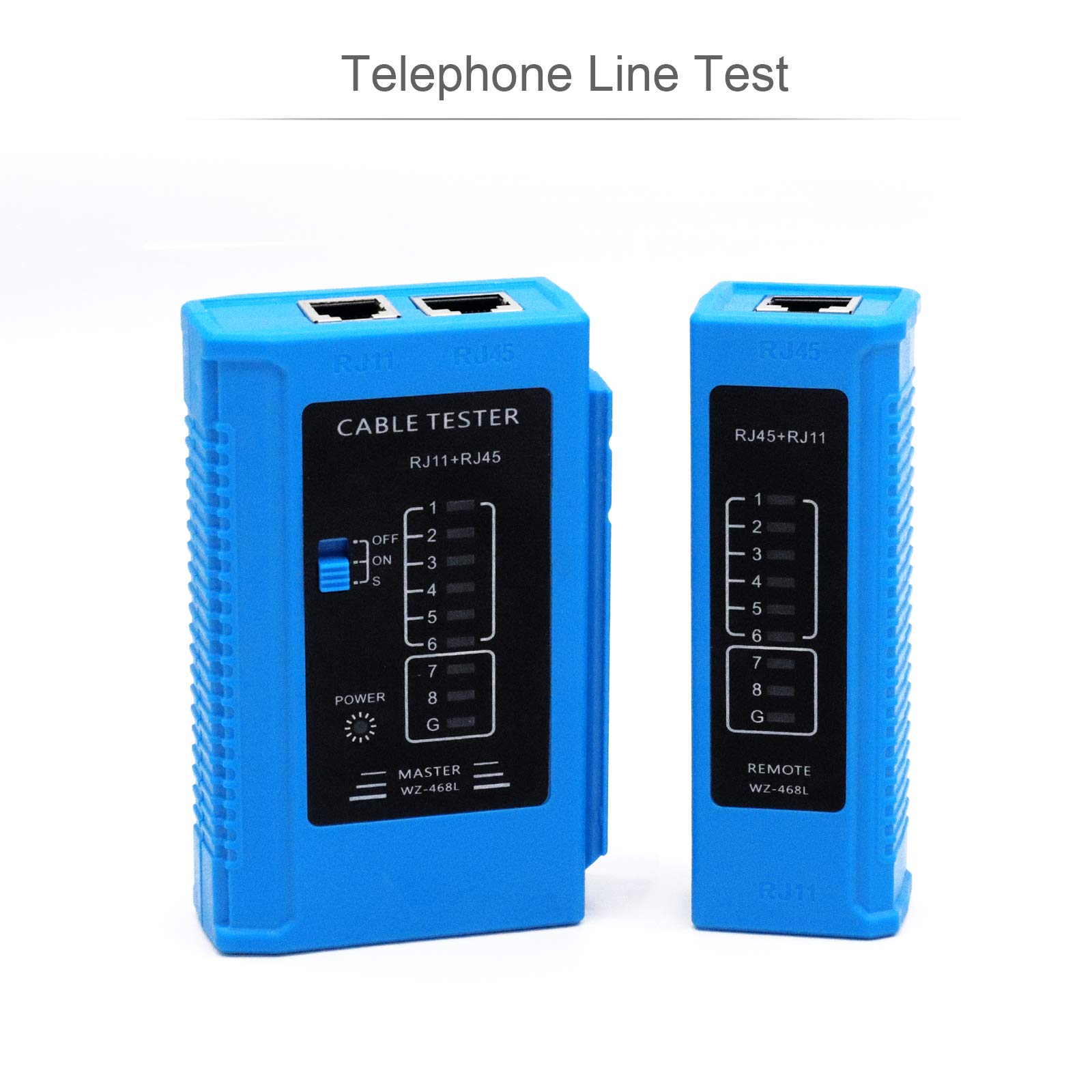 Tester Cavo di Rete RJ11 RJ12 RJ45 ISDN LAN Cavo di Rete Patch Cavo Ethernet Tester Cavo di Rete RJ11 RJ12 RJ45 ISDN LAN Cavo di Rete Patch Cavo Ethernet