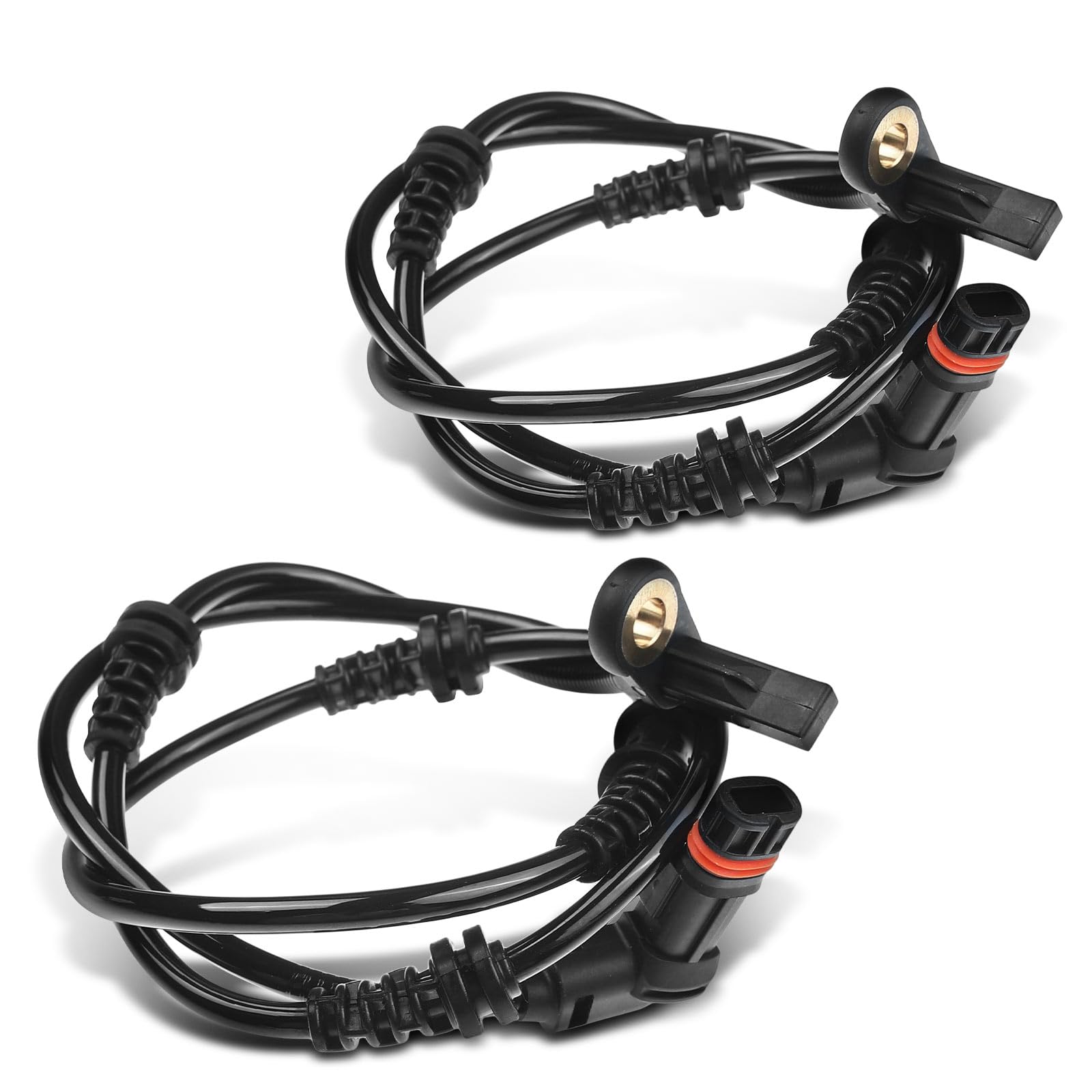 Frankberg 2x Capteur ABS 2-Pôles Compatible avec Classe R V251 W251 Classe M W164 Classe GL X164 Remplacer# 1645401617