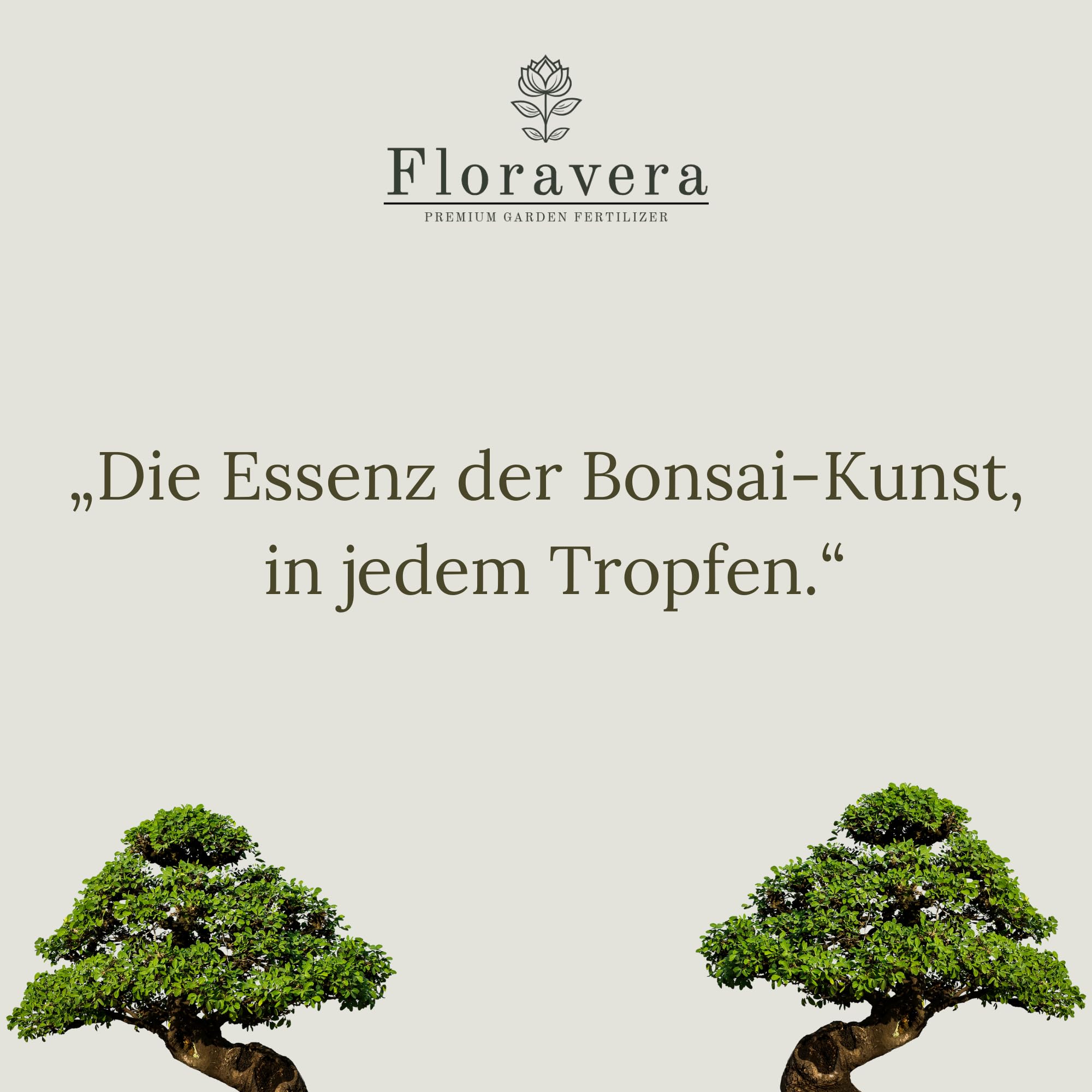 Floravera Premium Bonsai Bio-Flüssigdünger 1 Liter Bonsaidünger Dünger (1 Liter)