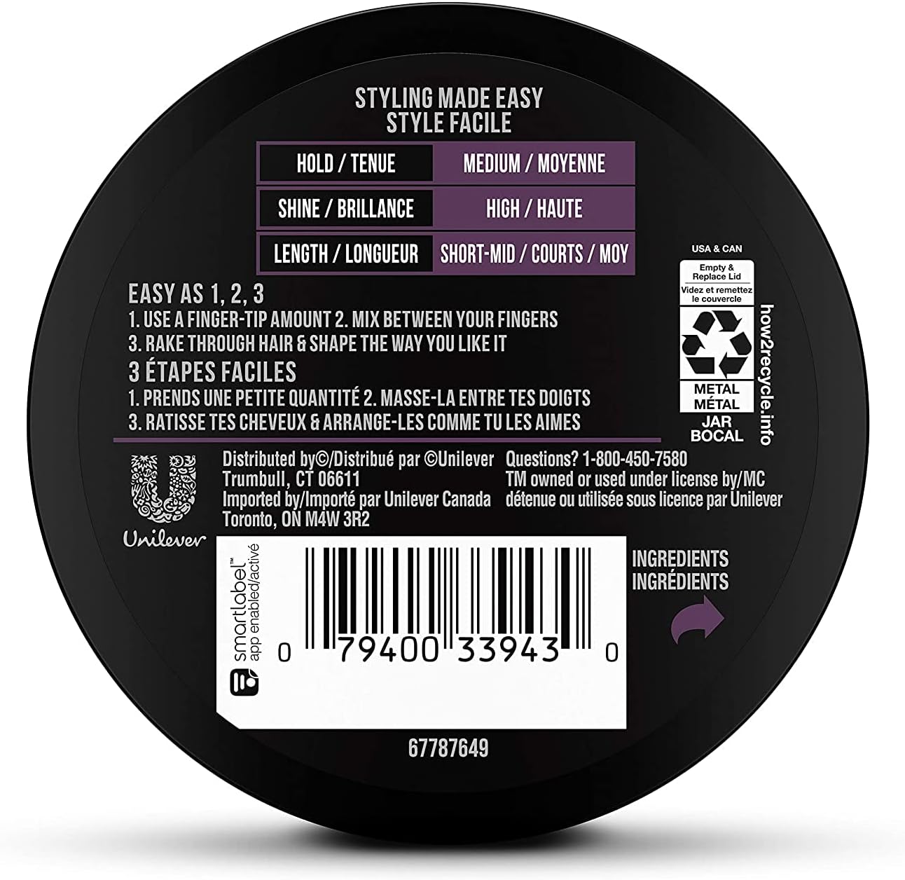 Axe Signature Clean-Cut Look Pomade 2.64 oz(Pack Of 9)