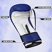 Vista 2 de Farabi Sports Guantes de boxeo para niños, guantes de boxeo juvenil, guantes de boxeo para niños y niñas, guantes de entrenamiento de boxeo para MMA