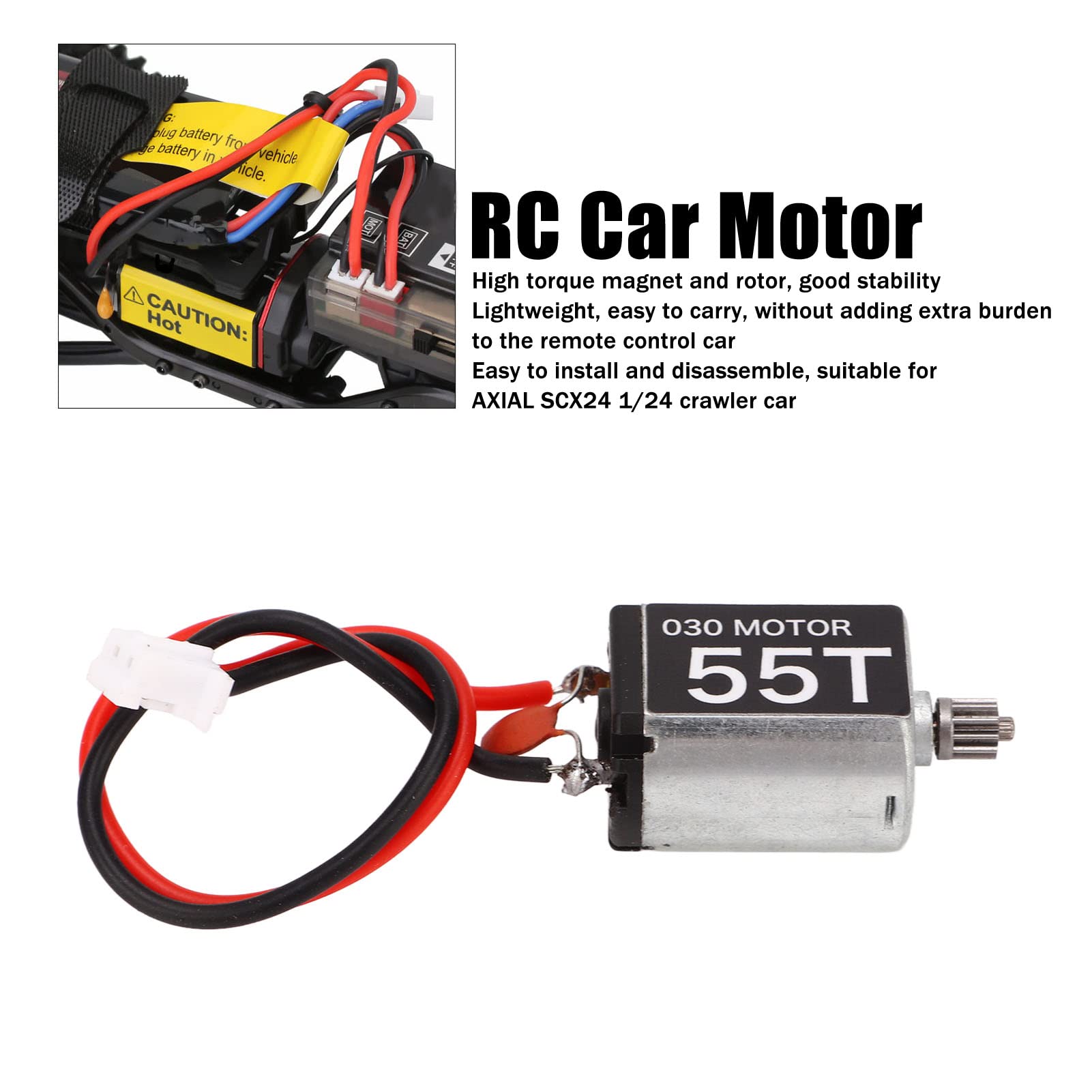 SUNGOOYUE Metal 1/24 RC Car Car Brushed Motor - Image 3