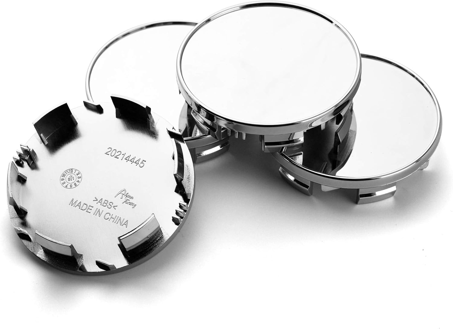 Parts & Accessories Wheel Center Caps EDGE Scheme CHROME CUSTOM 73/4