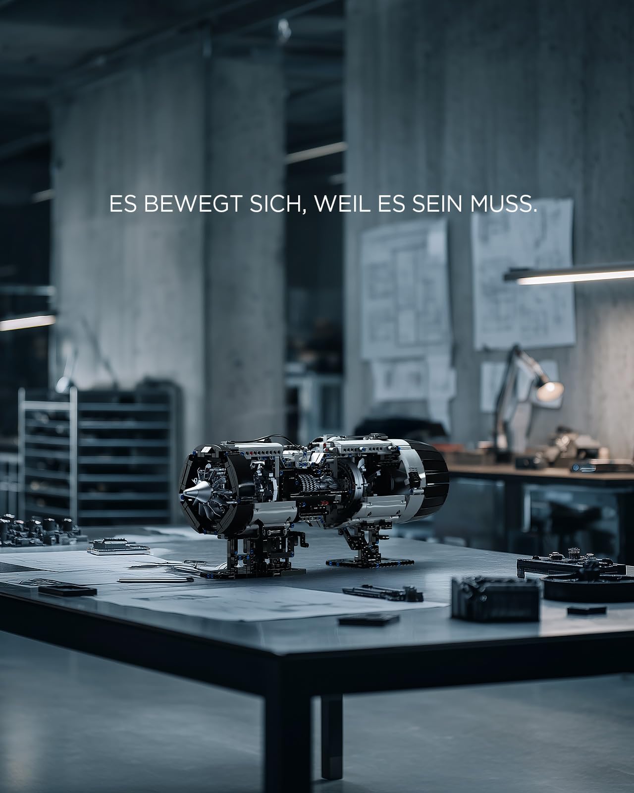 Nifeliz Technik Turbofan Triebwerk Engine Kit für Erwachsene, Klemmbausteine Motor Modellbausatz Sammlerset, Bauspielzeugset Geschenk für Männer (2,216 Teile, NF10317) | Engineering Challenge-Modell für erwachsene Sammler, ein physikalisches Wissenschafts
