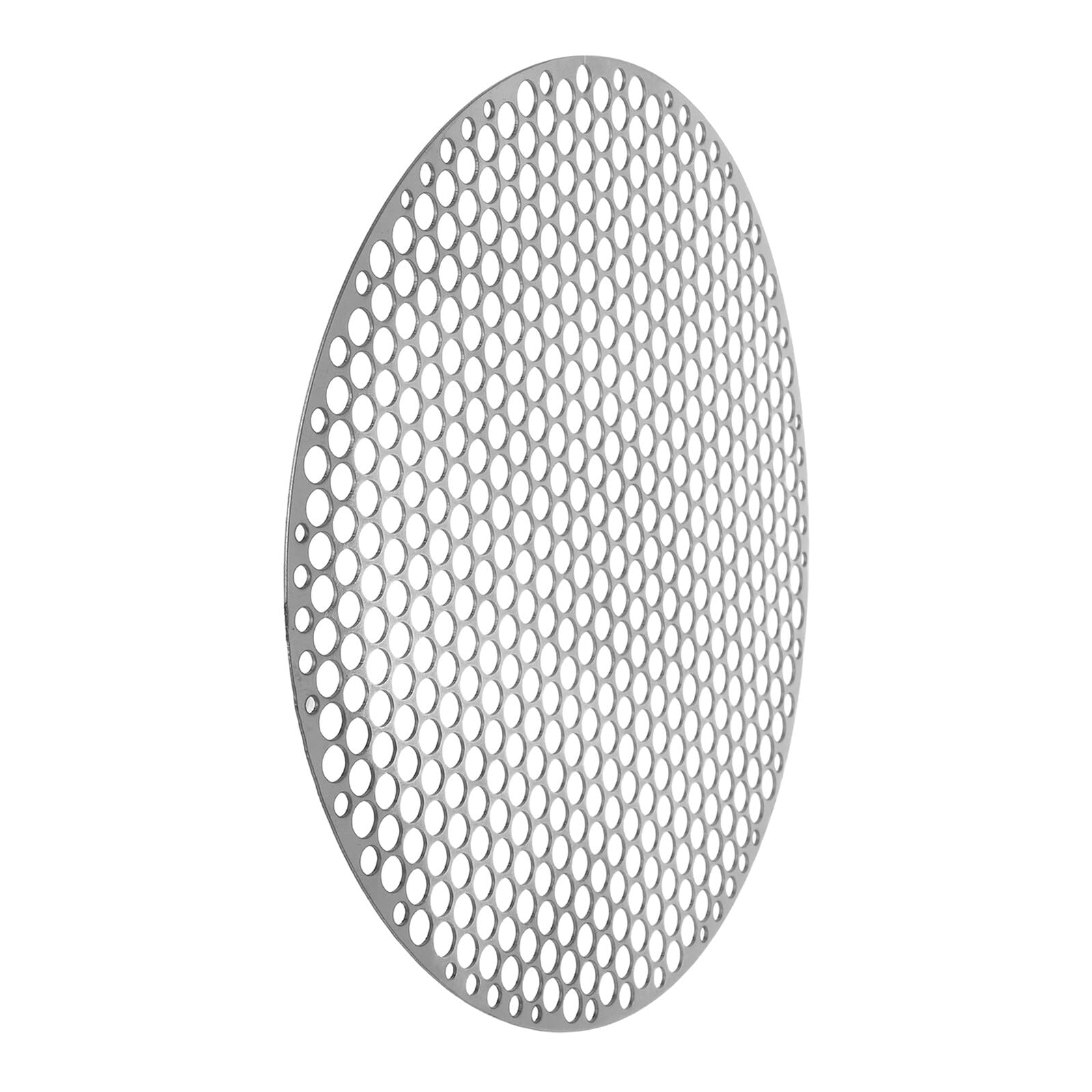 Grille ronde de 30 cm en inox pour réussir vos barbecues d'été en plein air
