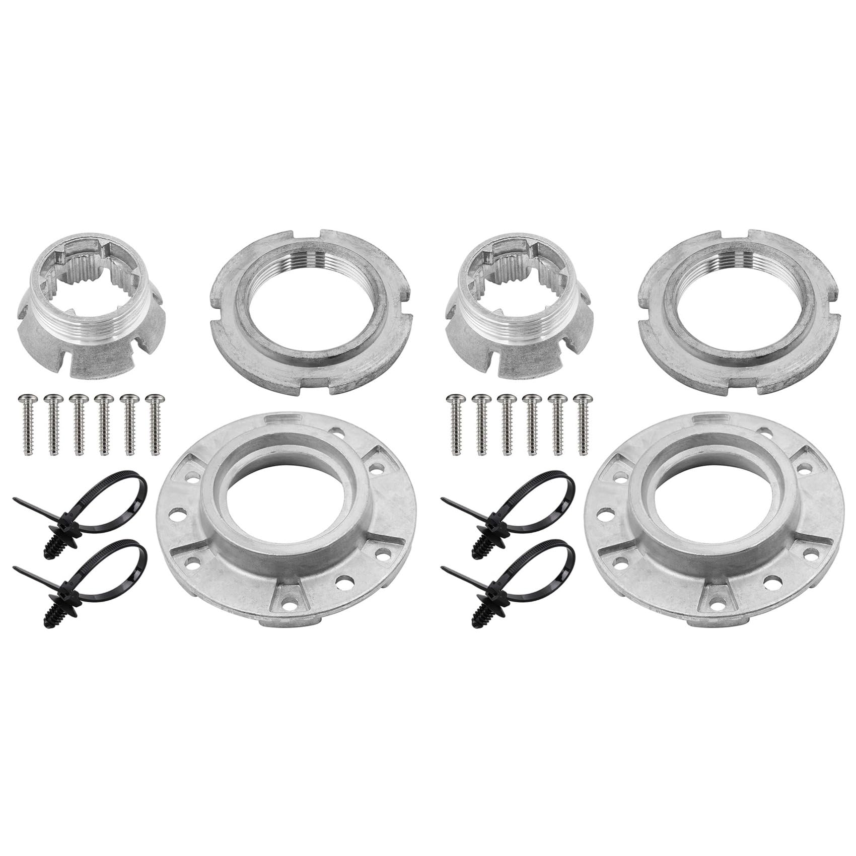 Hndhbfgrt 2X W10324651 Washer Basket Drive Hub Kit -W10291416, W10291417, PS2581262 - for Quiet, Leak-Free Performance