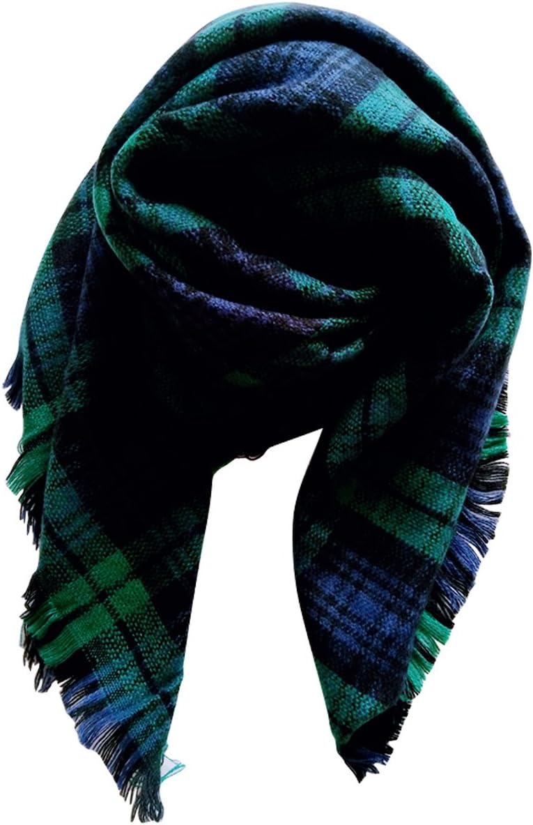 Jastore® Kids Girls Boys Stylish Grid Warm Blanket Scarf Gorgeous Wrap Shawl